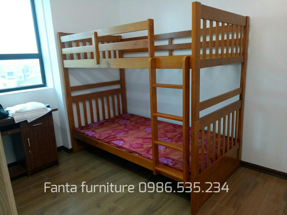 Giường tầng trẻ em Fanta F12-OAK