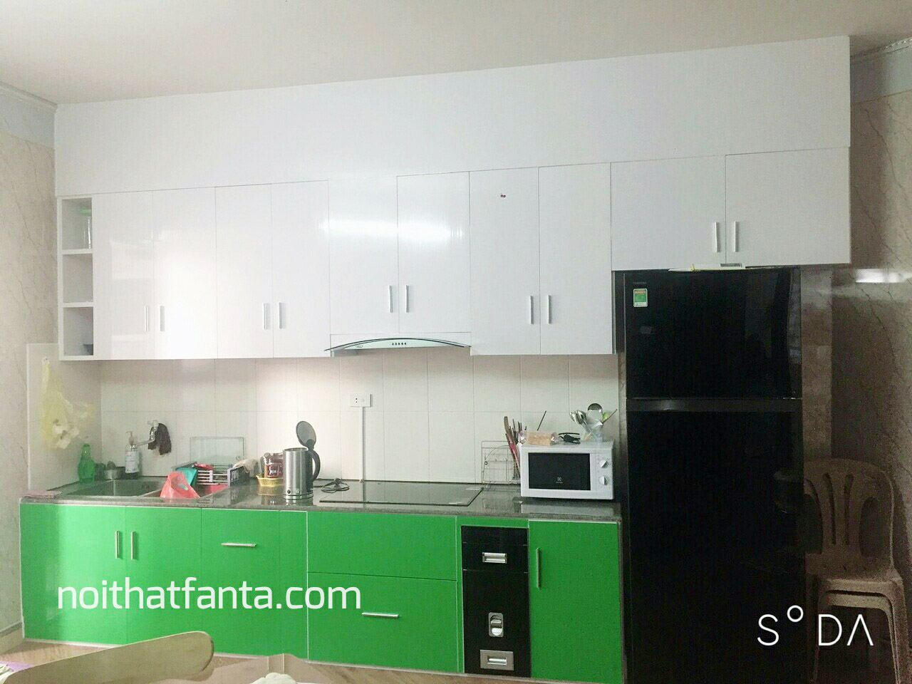 Một số hình ảnh Nội thất Fanta Lắp đặt Tủ Bếp nhựa Đài Loan cao cấp tại TP Vinh